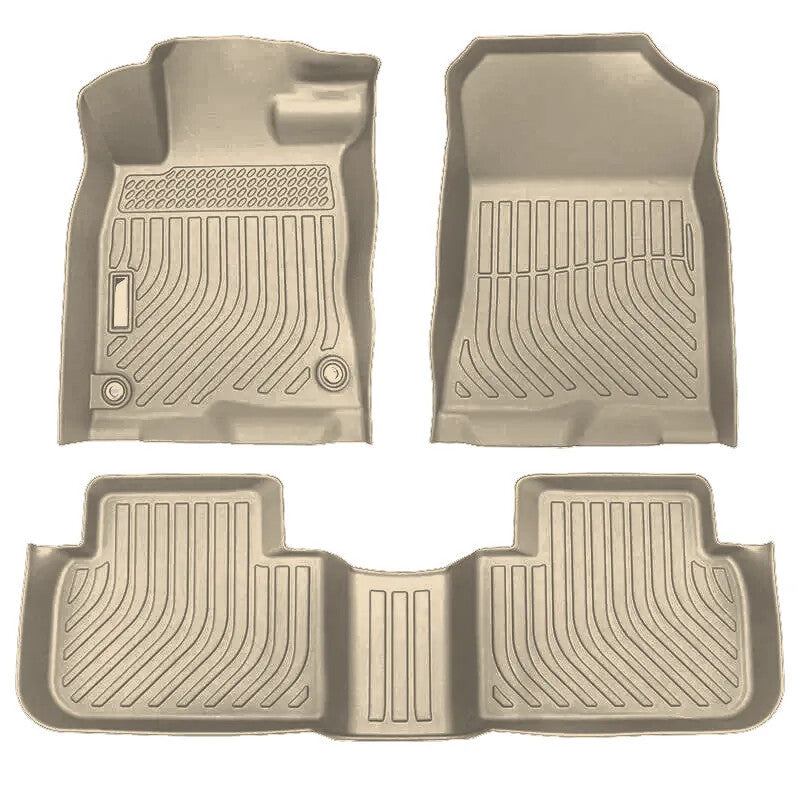 3D-Wannenmatten Innenraumset in Beige